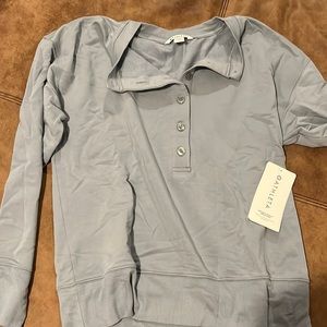 Athleta balance Henley sweatshirts Small